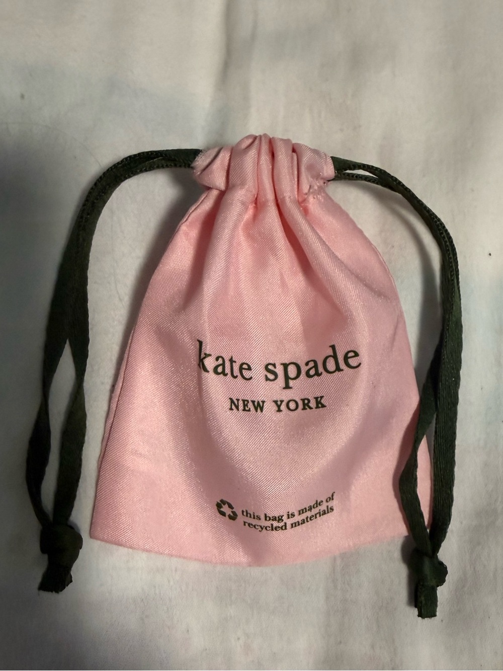 kate spade Light Blue Crystal Stud Earrings with with Dust Bag! NWT - Picture 4 of 4